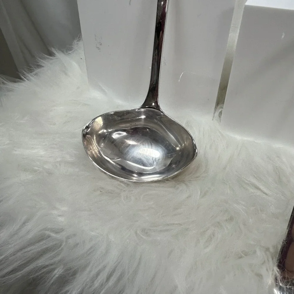 Vintage Gerity Silver Serving Set Ladle Serving Fork Serving Spoon Stamped G 4 8